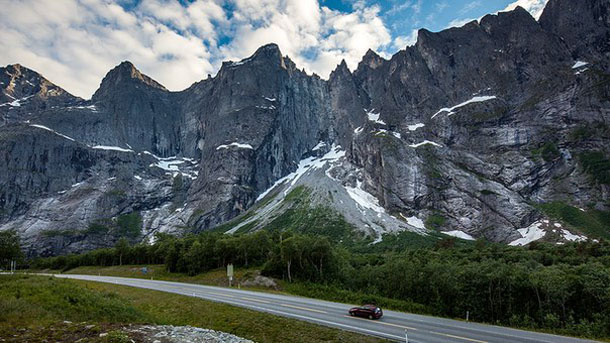 Путешествие в Норвегию - Стена троллей