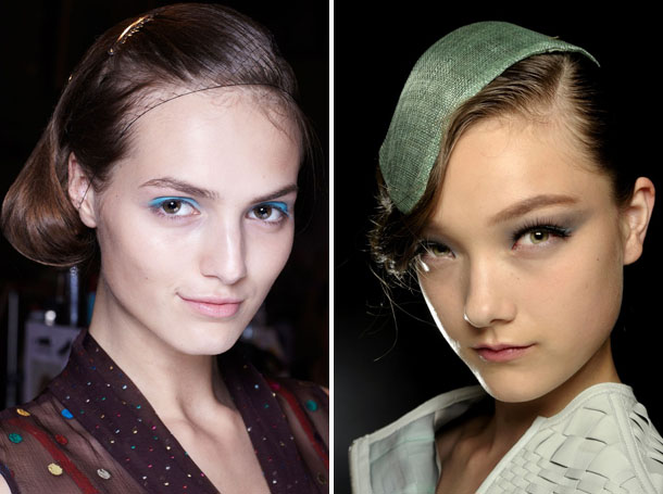 Модный макияж весна-лето 2013 – акцент