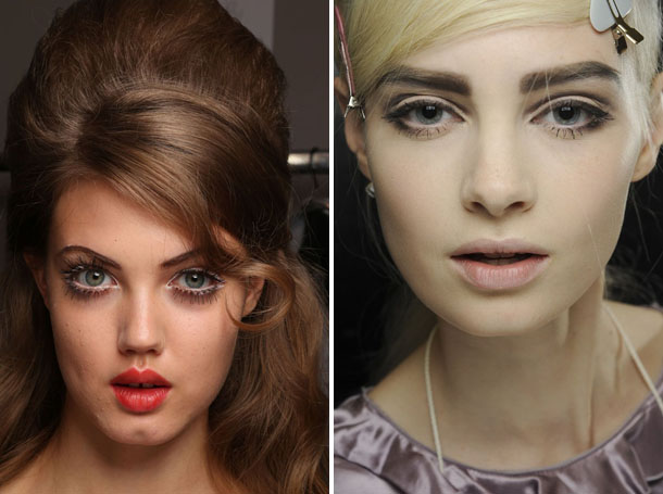 Основные тенденции макияжа 2013 – шестидесятые