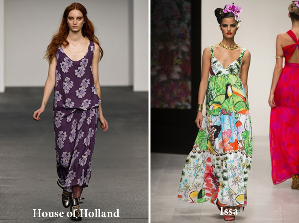 Модные тенденции весна лето 2013 - разнообразие принтов
