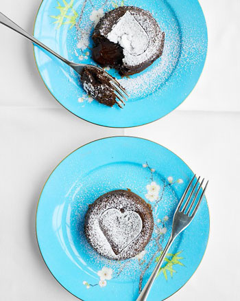 Десерты на День Святого Валентина - шоколадные пирожные Мокко