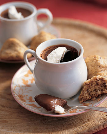 Десерты на День Святого Валентина - шоколадный мусс  Pots de Creme