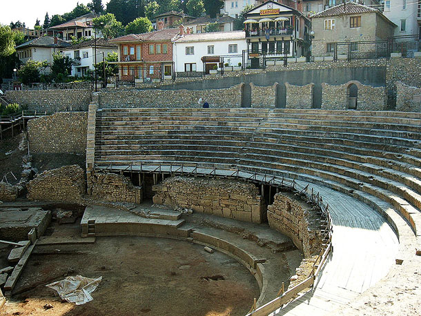 Амфитеатр в Охриде