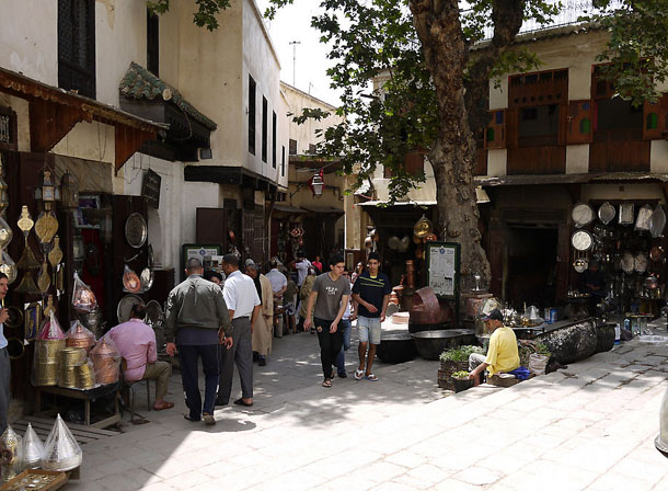 курорты марокко -рынок феса